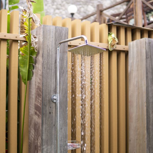 Outdoor Shower Plumbing in Greensboro