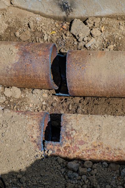 Corroded Pipe Repair in Greensboro