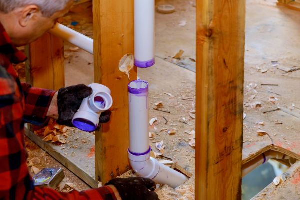 Building Plumbing Installation in Greensboro