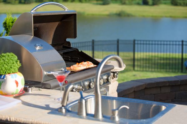 Outdoor Kitchen Plumbing in Greensboro