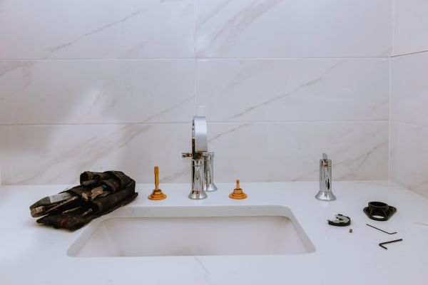 Porcelain Sink Installation in Greensboro
